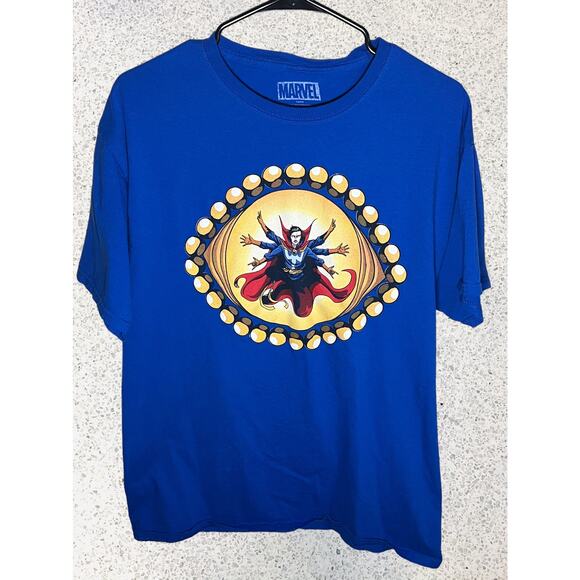 Marvel Doctor Strange Loot Crate Exclusive Blue Shirt - Picture 1 of 9